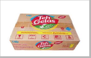 Teh Gelas Cup 160Ml 1 Dus Isi 24 - Teh Gelas Manis original - Teh Gelas 1 Dus